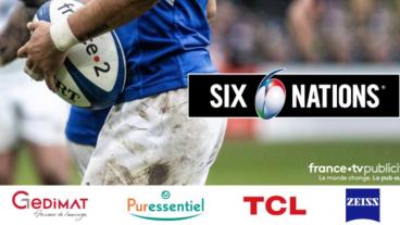 Quatre parrains au rendez-vous du Tournoi des Six Nations 2023 avec FranceTV Publicité